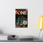 One - Comic Book Art - Vertical Matte Poster