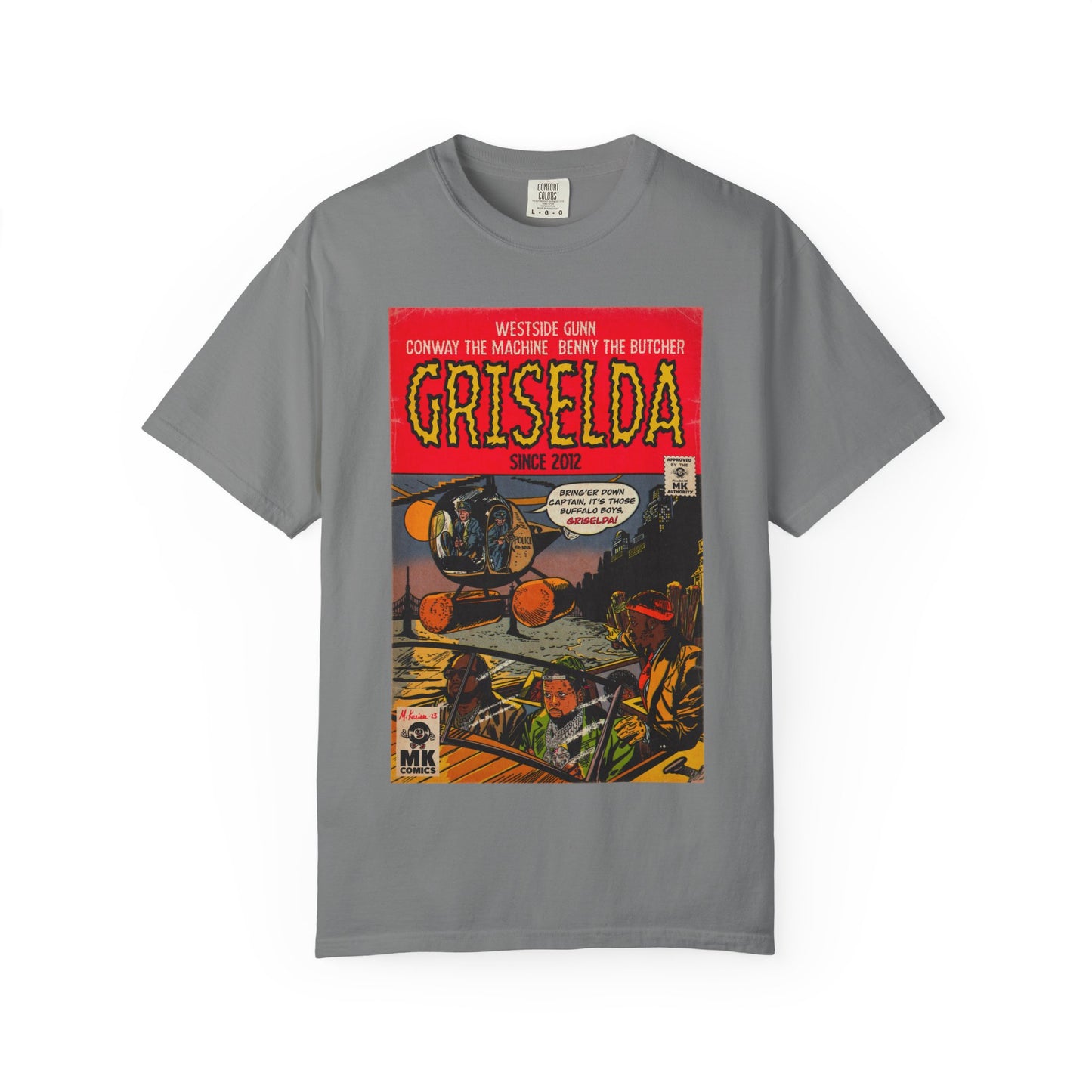 Griselda - Comic Book Art - Unisex Garment-Dyed T-shirt