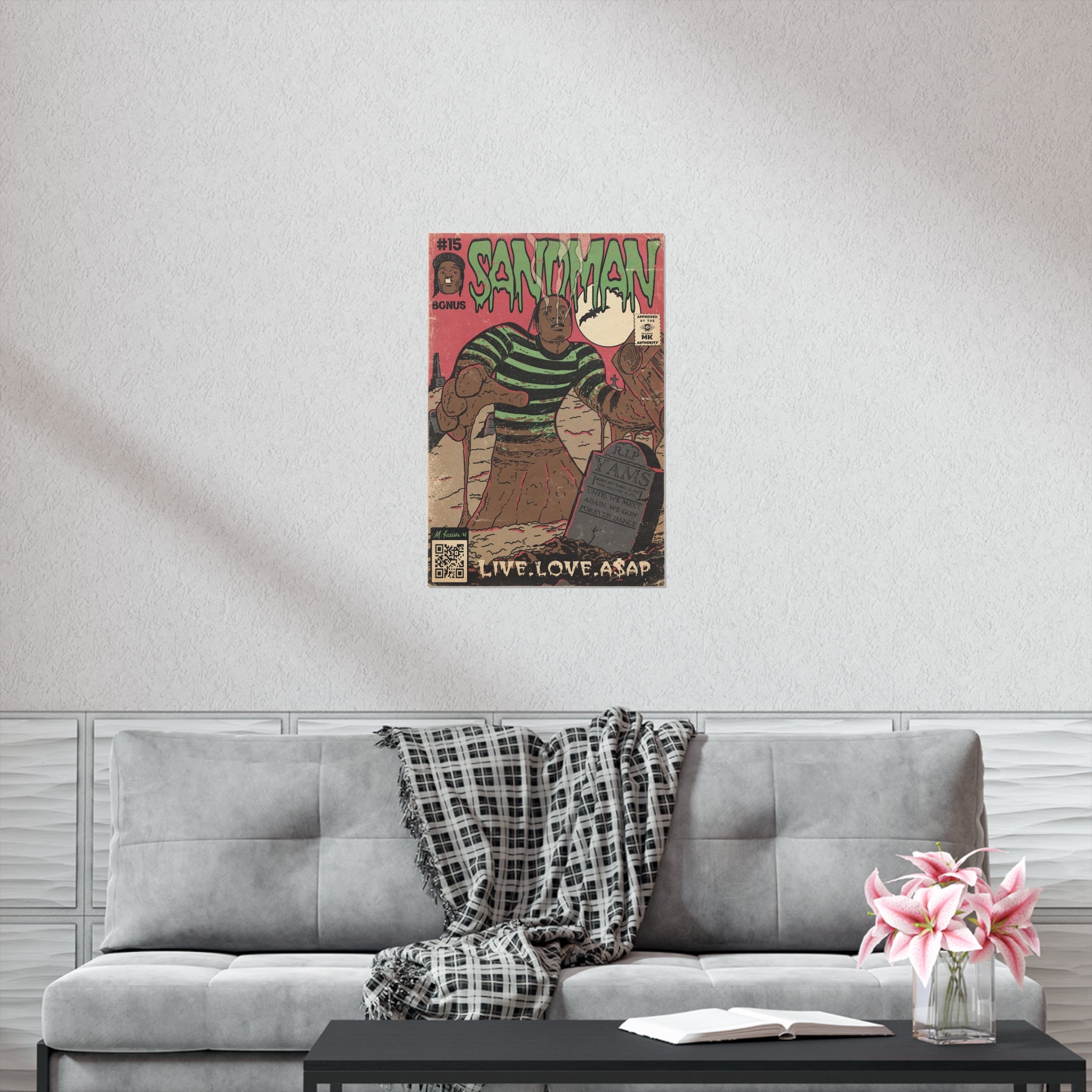 Sandman - Vertical Matte Poster