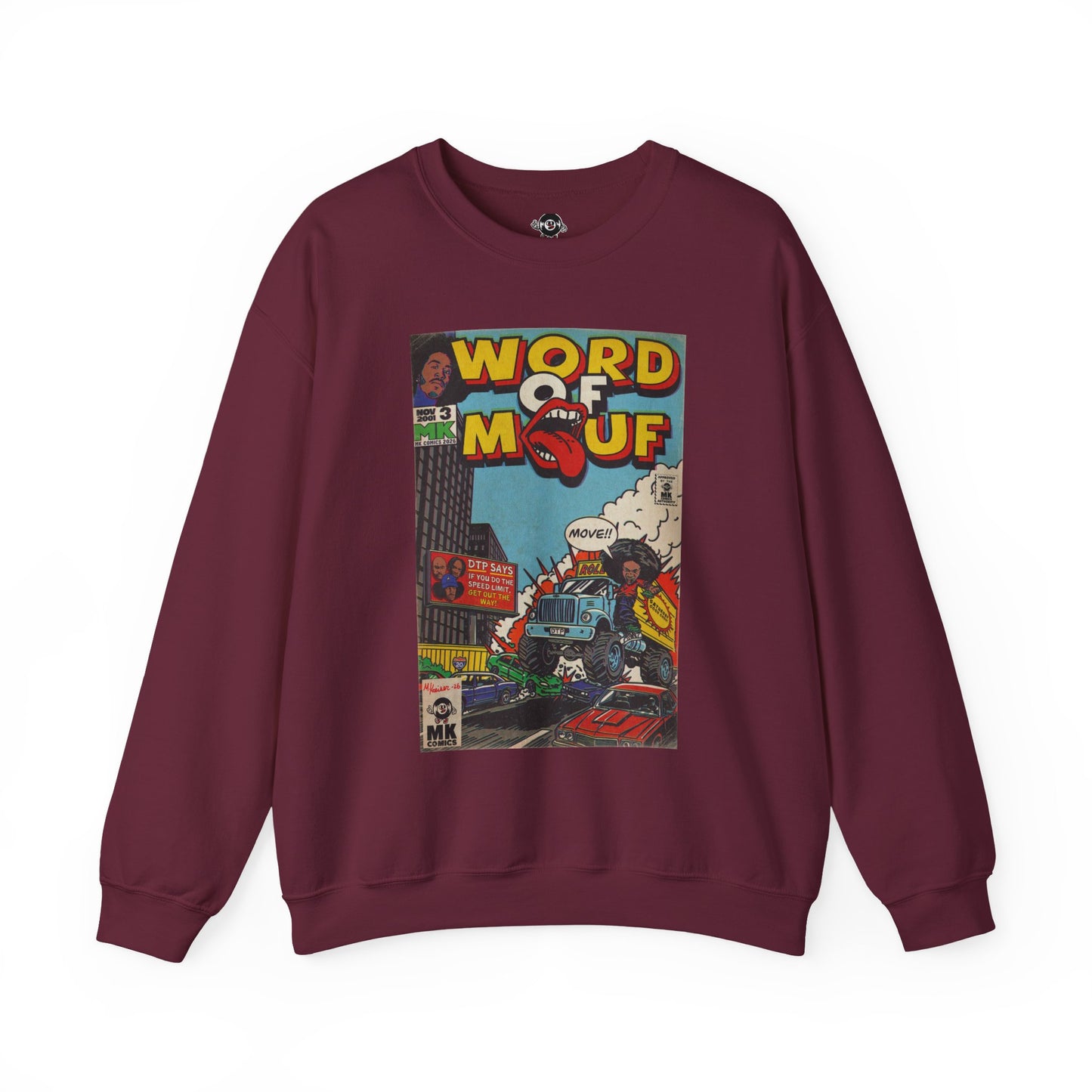 Word of Mouf - Unisex Heavy Blend™ Crewneck Sweatshirt