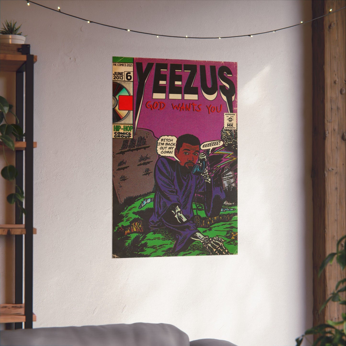 Yeez - Matte Vertical Posters