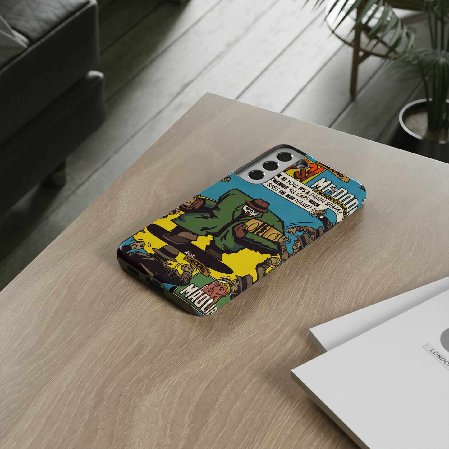 MF DOOM - All Caps - Tough Phone Cases