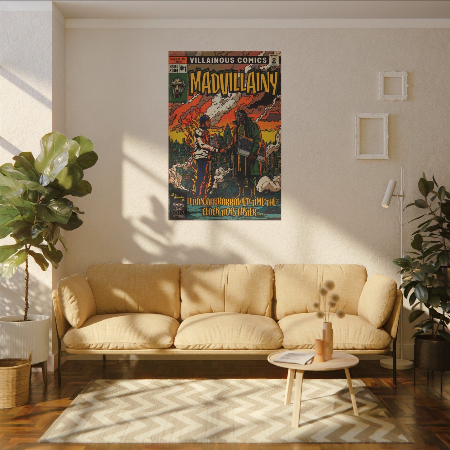 Madvillainy - Matte Canvas, Stretched, 0.75" (Multi-Size)