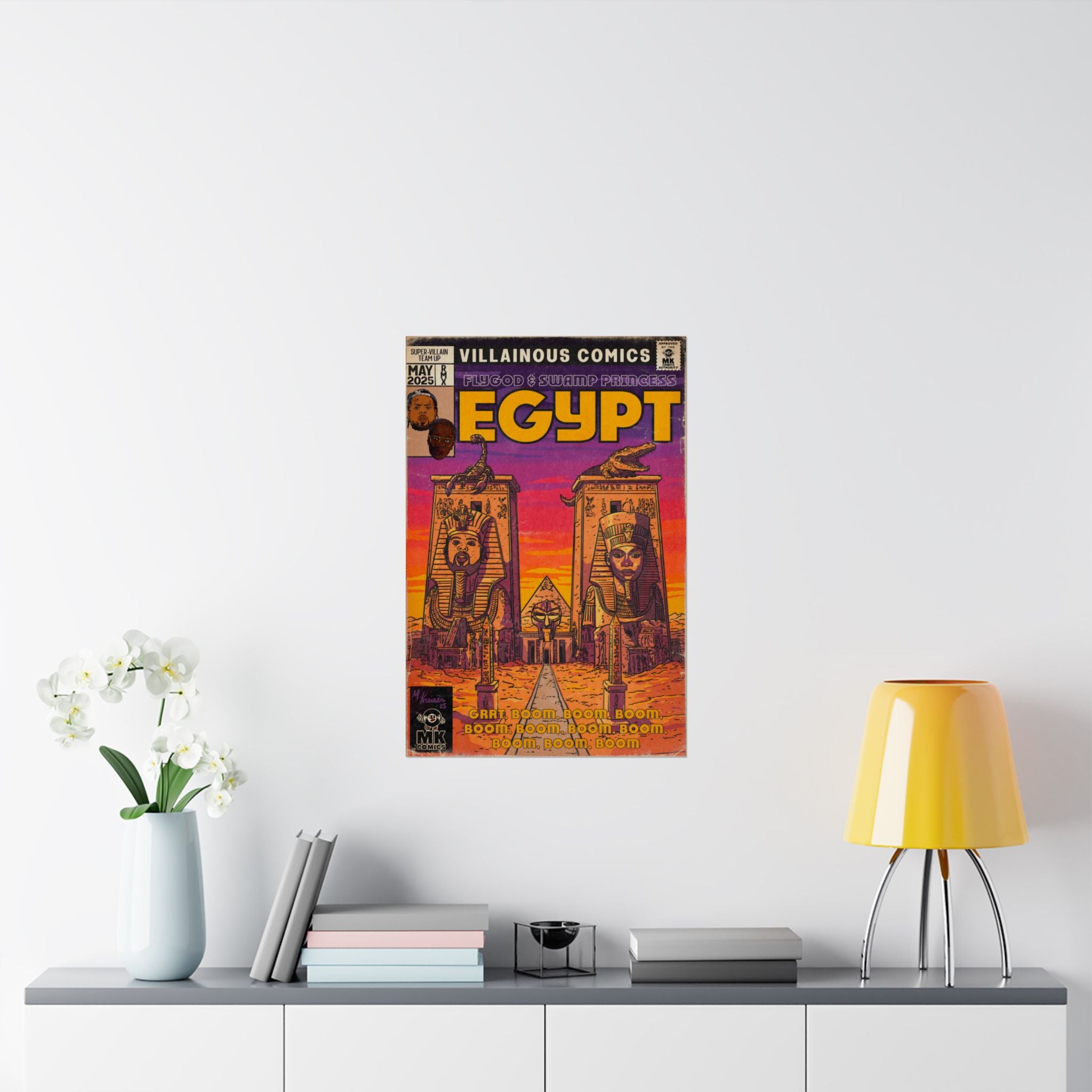 Egypt Remix - Matte Vertical Posters