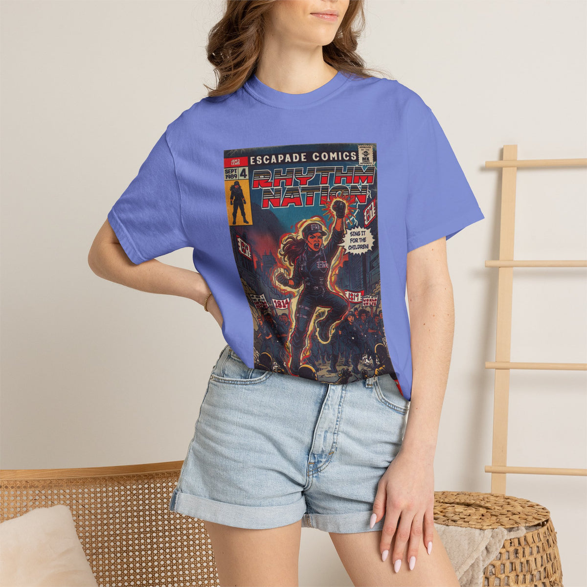 Rhythm Nation - Unisex Comfort Colors T-shirt