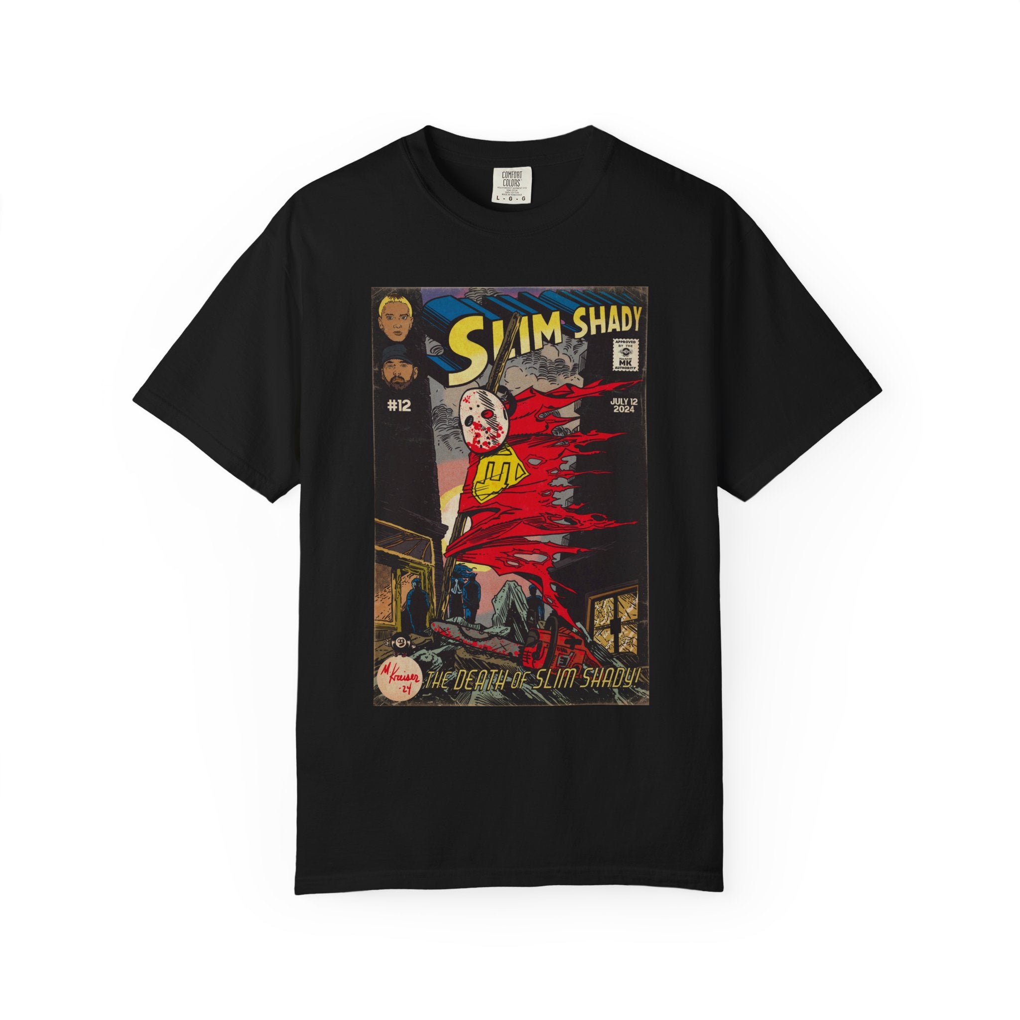 Death of Slim Shady - Unisex Comfort Colors T-shirt