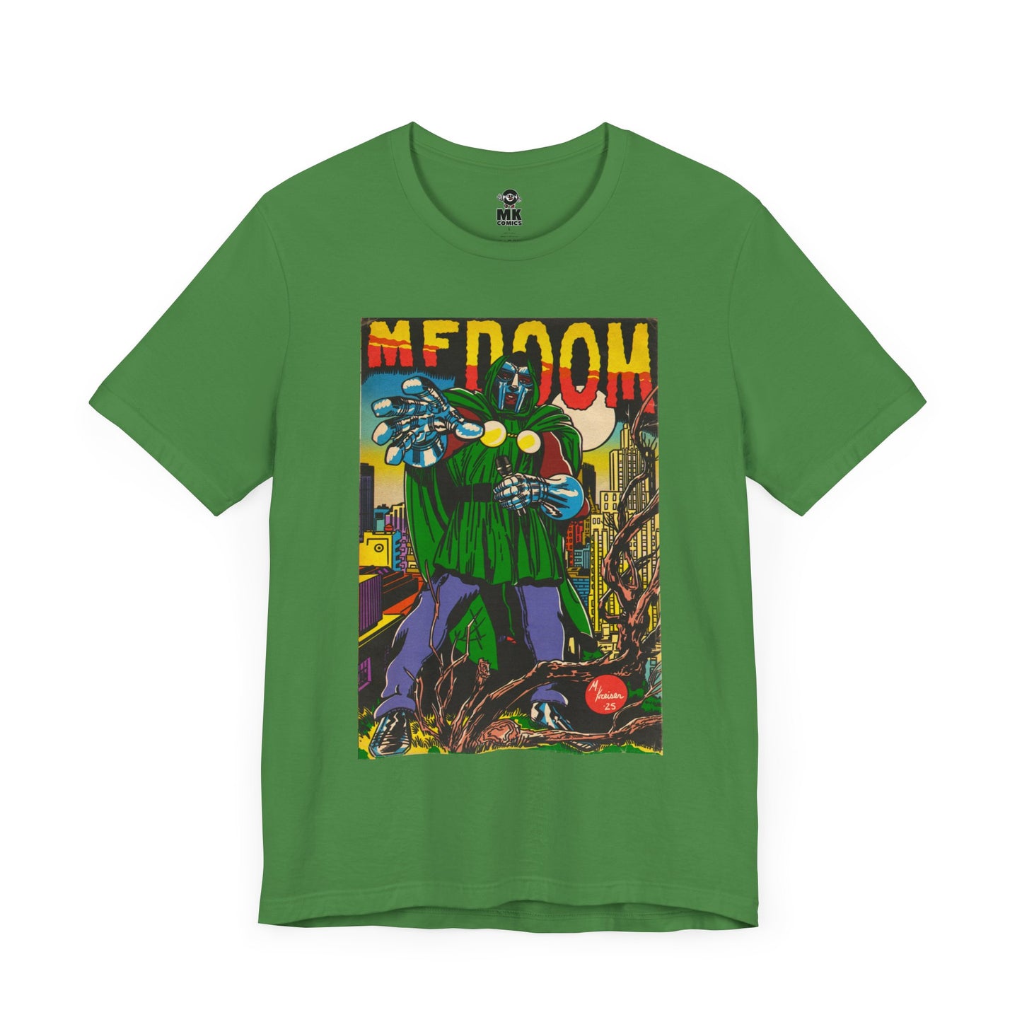 DOOM - Comic Book Art - Unisex Jersey T-Shirt