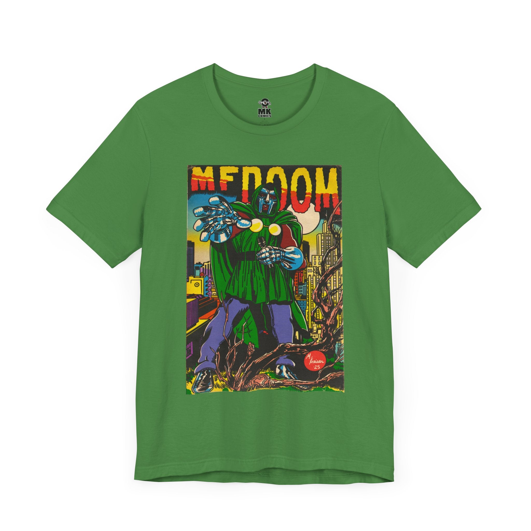 DOOM - Comic Book Art - Unisex Jersey T-Shirt