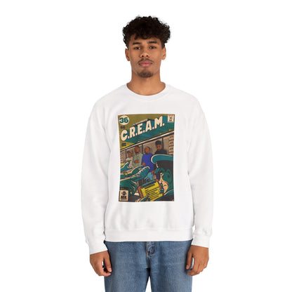 C.R.E.A.M - Unisex Heavy Blend™ Crewneck Sweatshirt