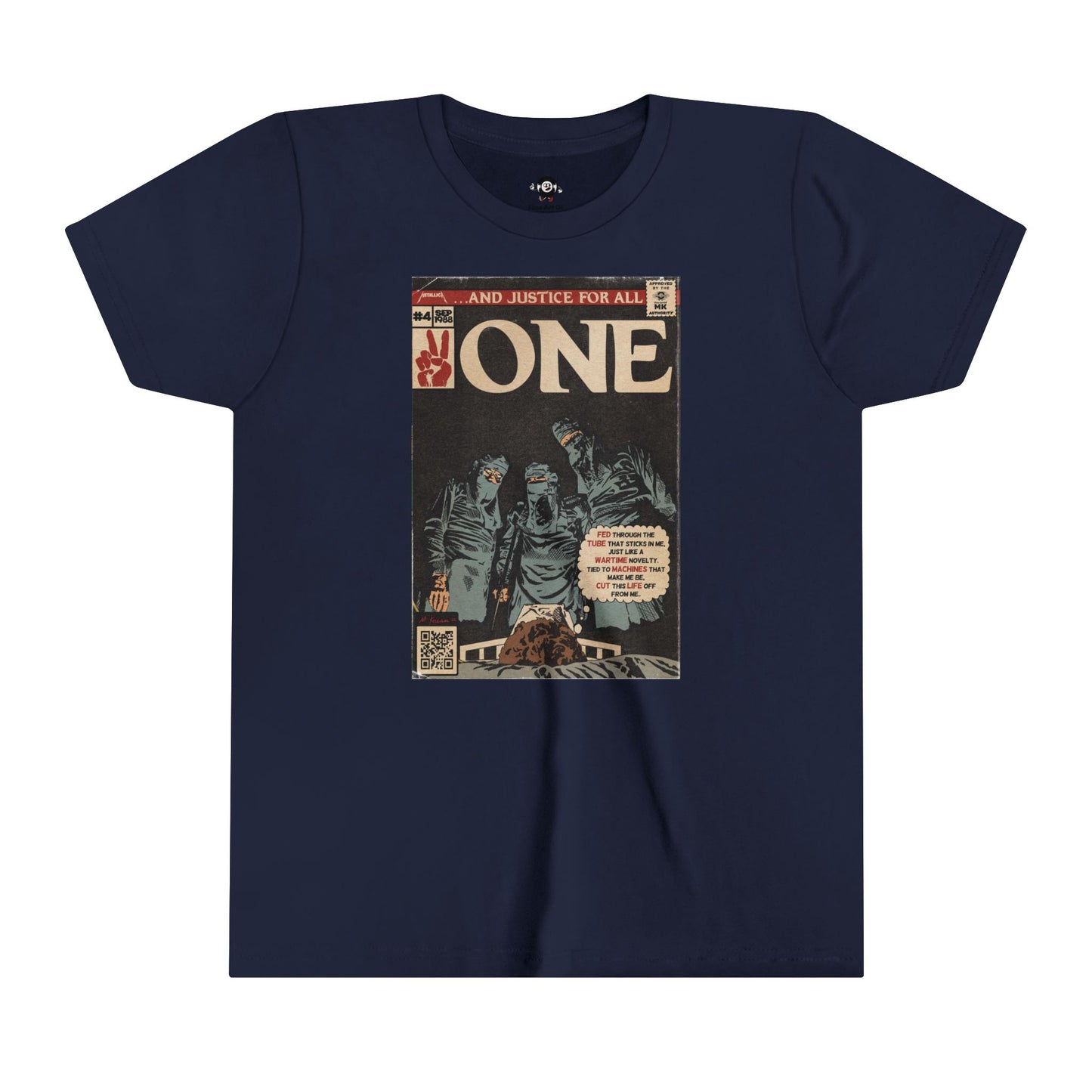 KIDS - Metallica- One - Youth Short Sleeve Tee