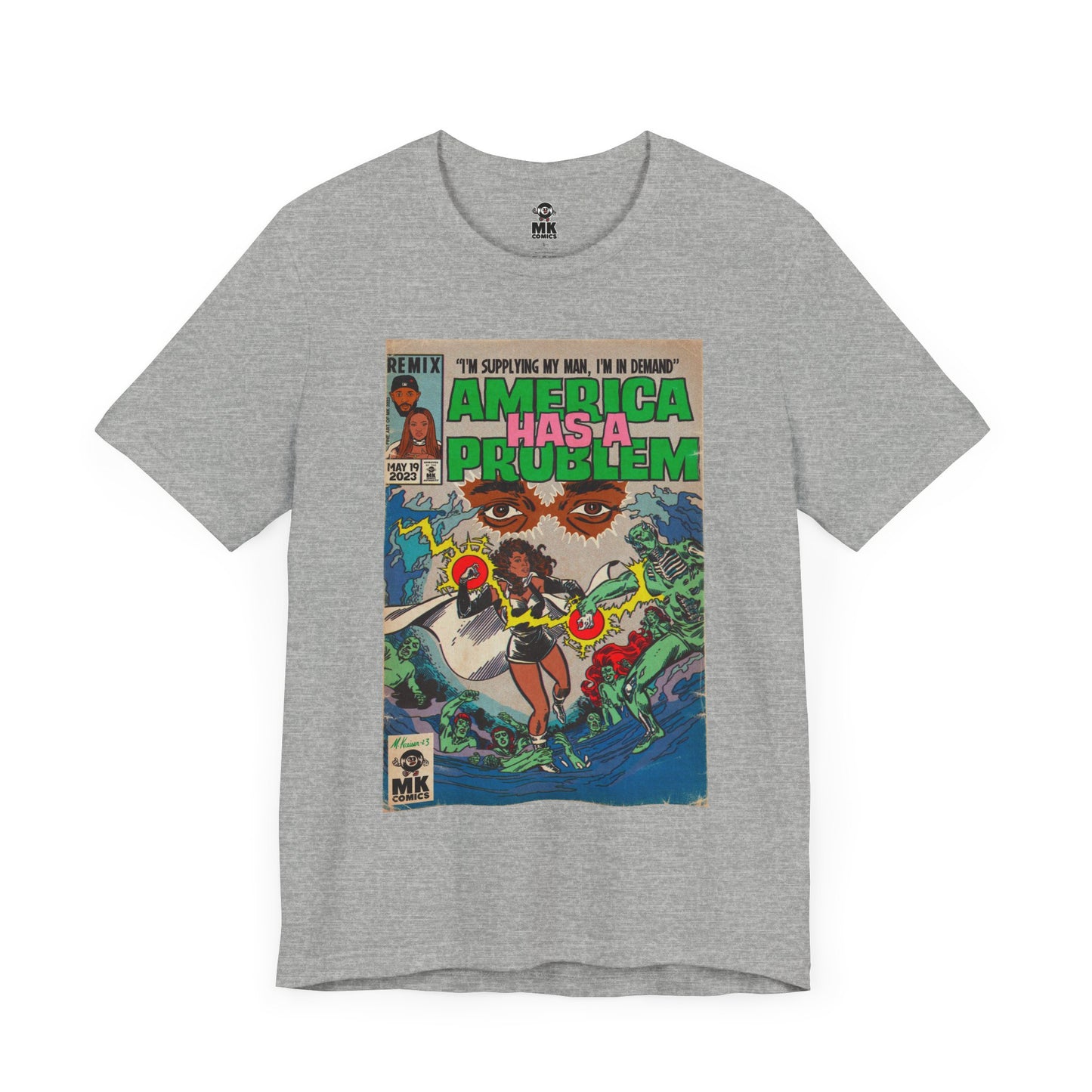 America Has a Problem - Unisex Jersey Short Sleeve Tee