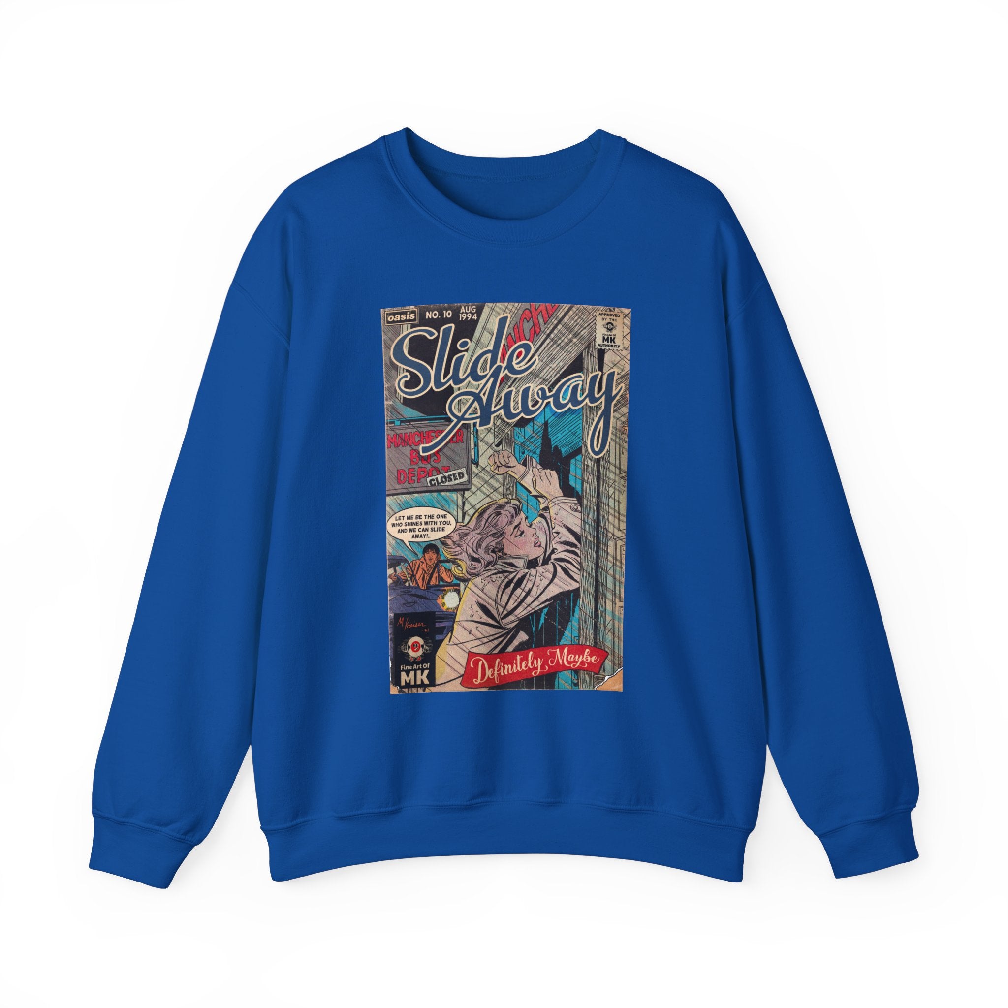 Slide Away - Unisex Heavy Blend™ Crewneck Sweatshirt