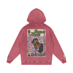 Brown Sugar - Snow Washed Loose Cotton Hoodie