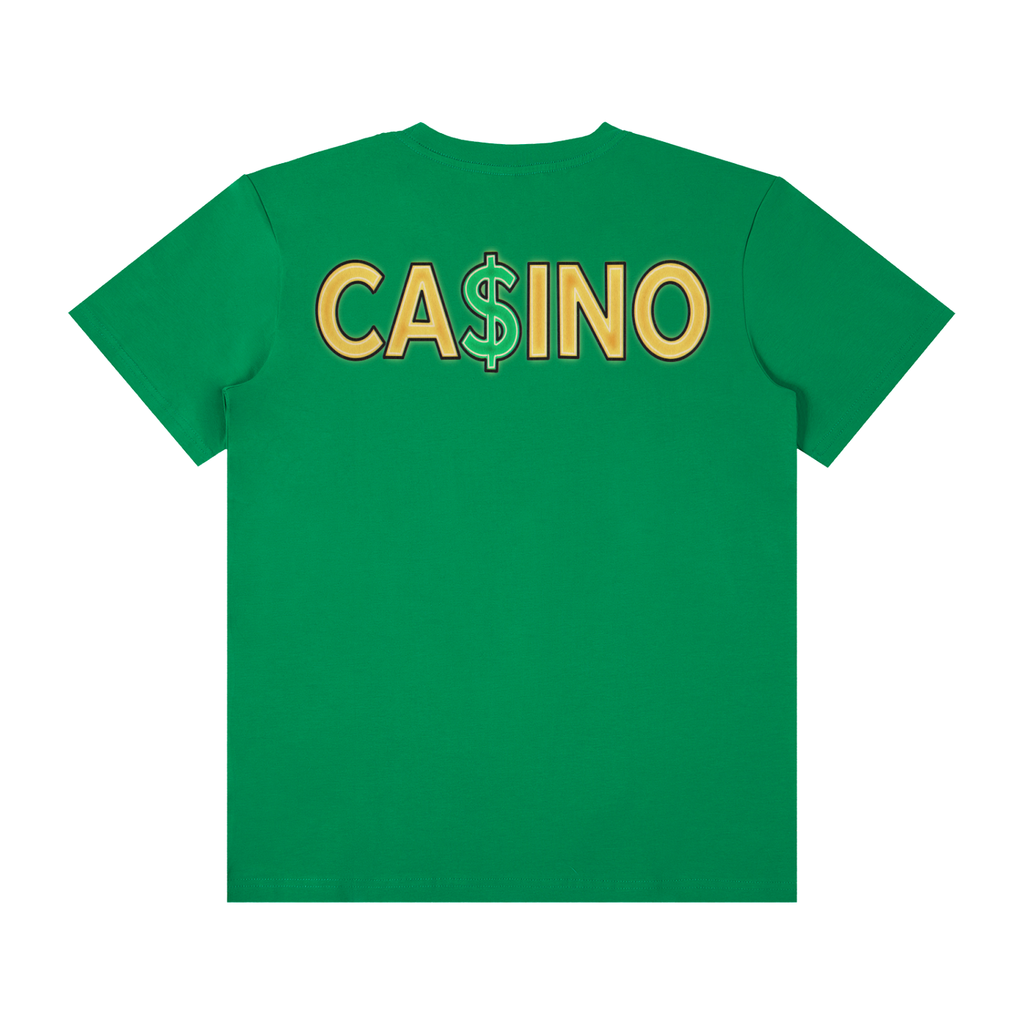Casino - SIZE UP 1 SIZE - Unisex Classic Crew Neck Cotton T-Shirt