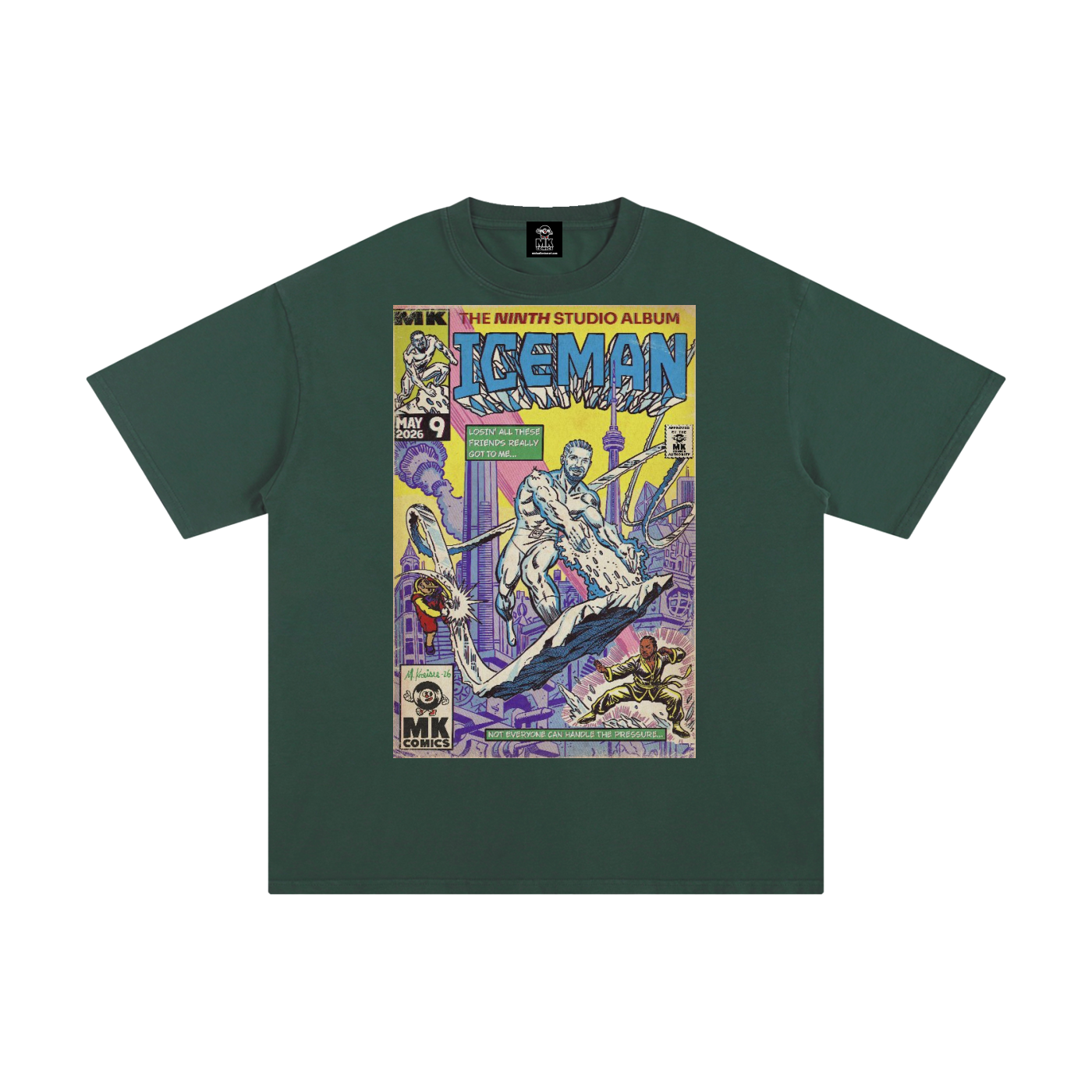 Iceman - Unisex Pure Cotton T-Shirt