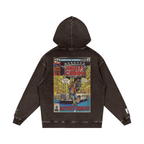 Johnny P's Caddy - Snow Washed Loose Cotton Hoodie