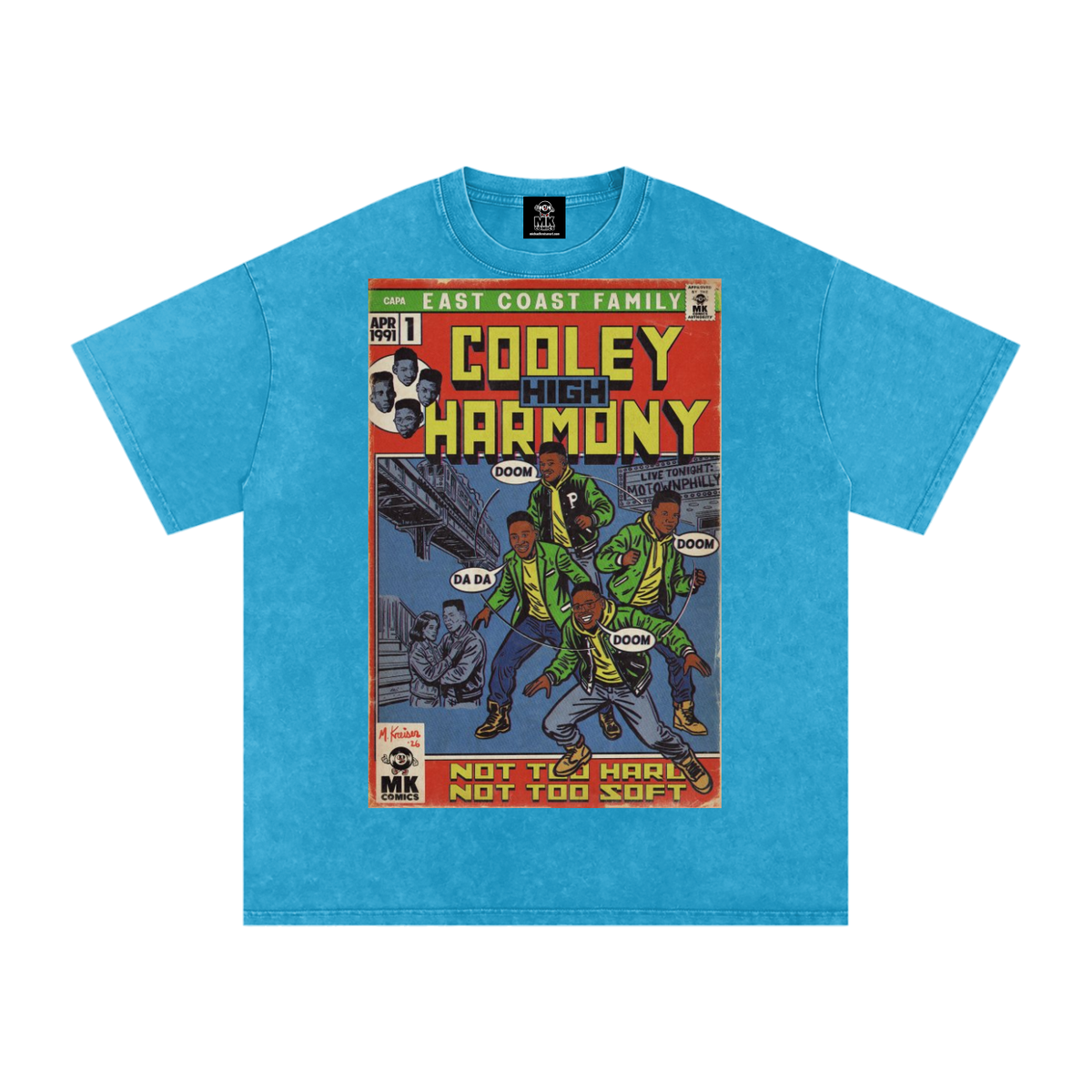 Cooleyhighharmony - Snow Washed Oversized Cotton T-Shirt