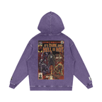 It's Dark & Hell is Hot - Snow Washed Loose Cotton Hoodie