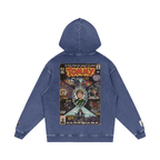 Tommy - Snow Washed Loose Cotton Hoodie