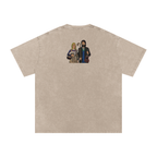 Ram - Snow Washed Oversized Cotton T-Shirt