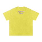 Purple Rain - Snow Washed Oversized Cotton T-Shirt