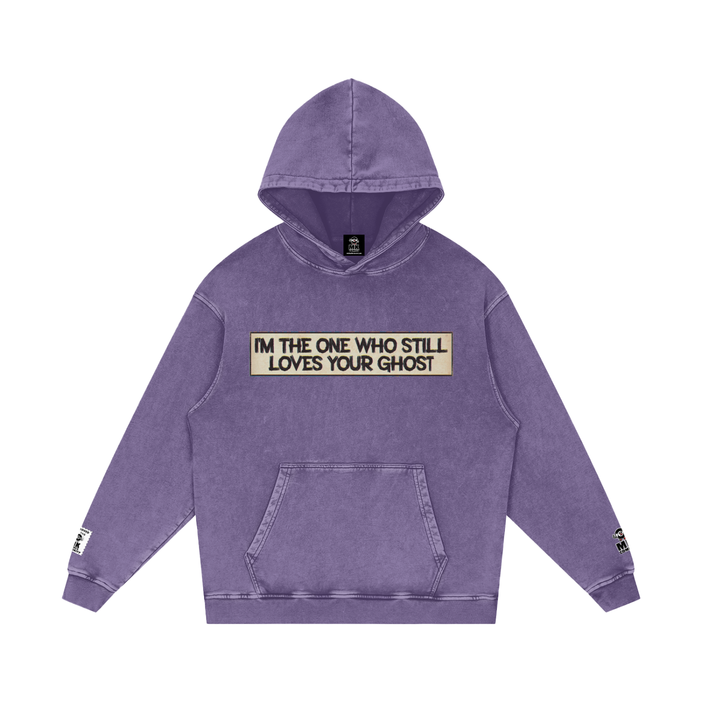 True Believer - Snow Washed Loose Cotton Hoodie