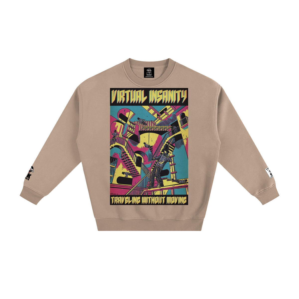 Virtual Insanity - Fleeced Sweatshirt