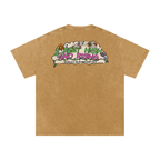 3 Feet High & Rising - Snow Washed Oversized Cotton T-Shirt