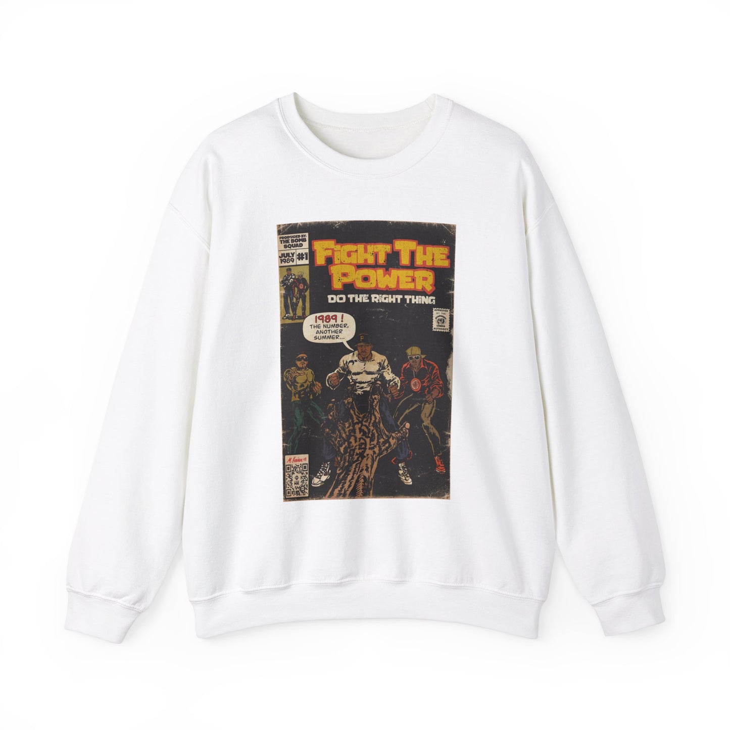Public Enemy - Fight The Power -  Unisex Heavy Blend™ Crewneck Sweatshirt