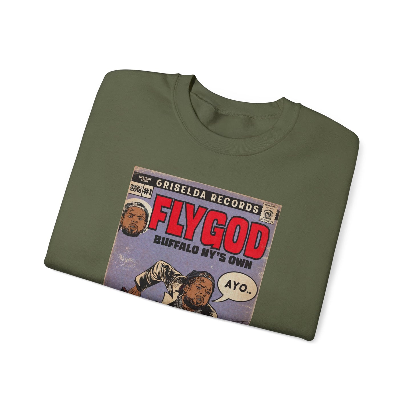 Westside Gunn - Flygod - Unisex Heavy Blend™ Crewneck Sweatshirt