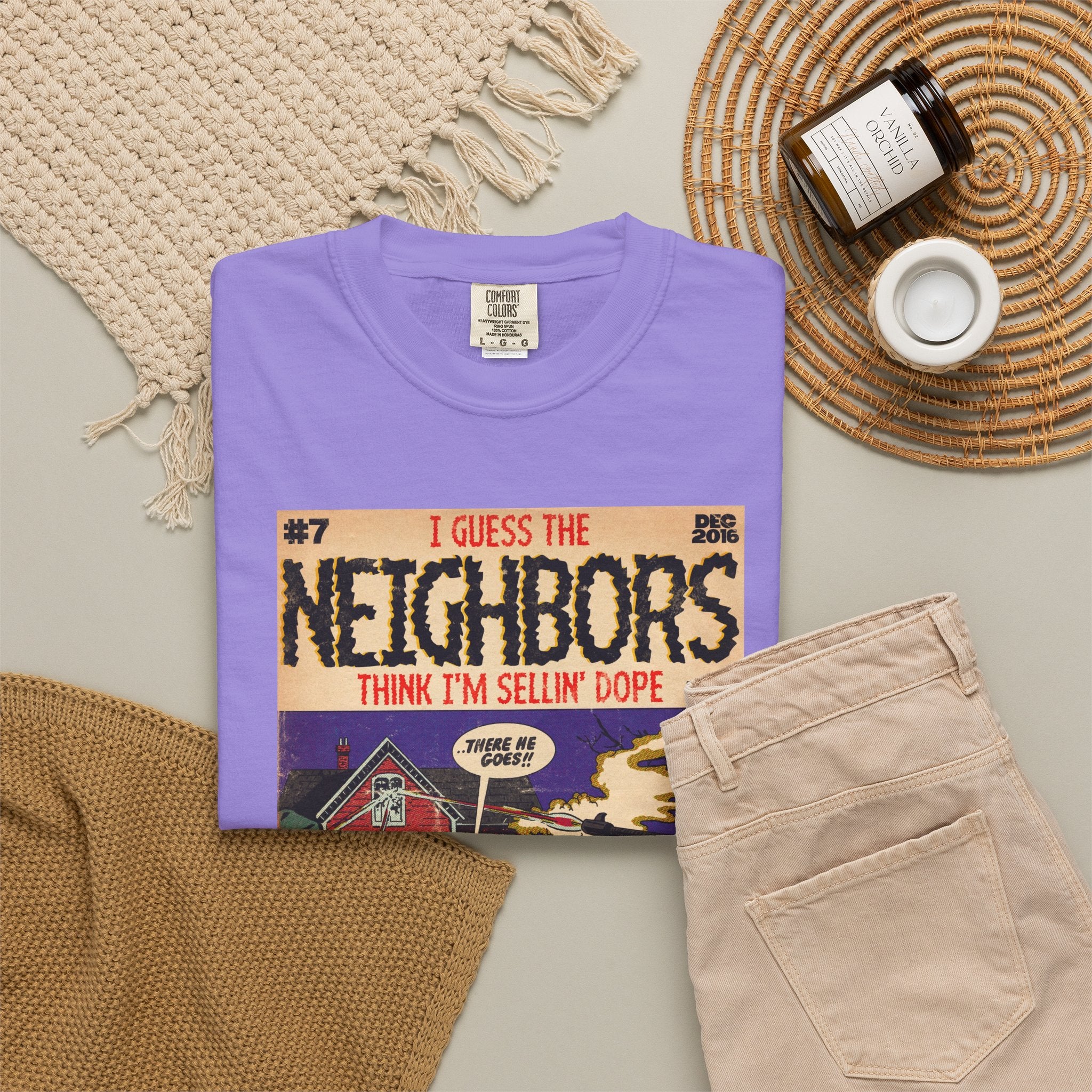 Neighbors - Unisex Comfort Colors T-shirt