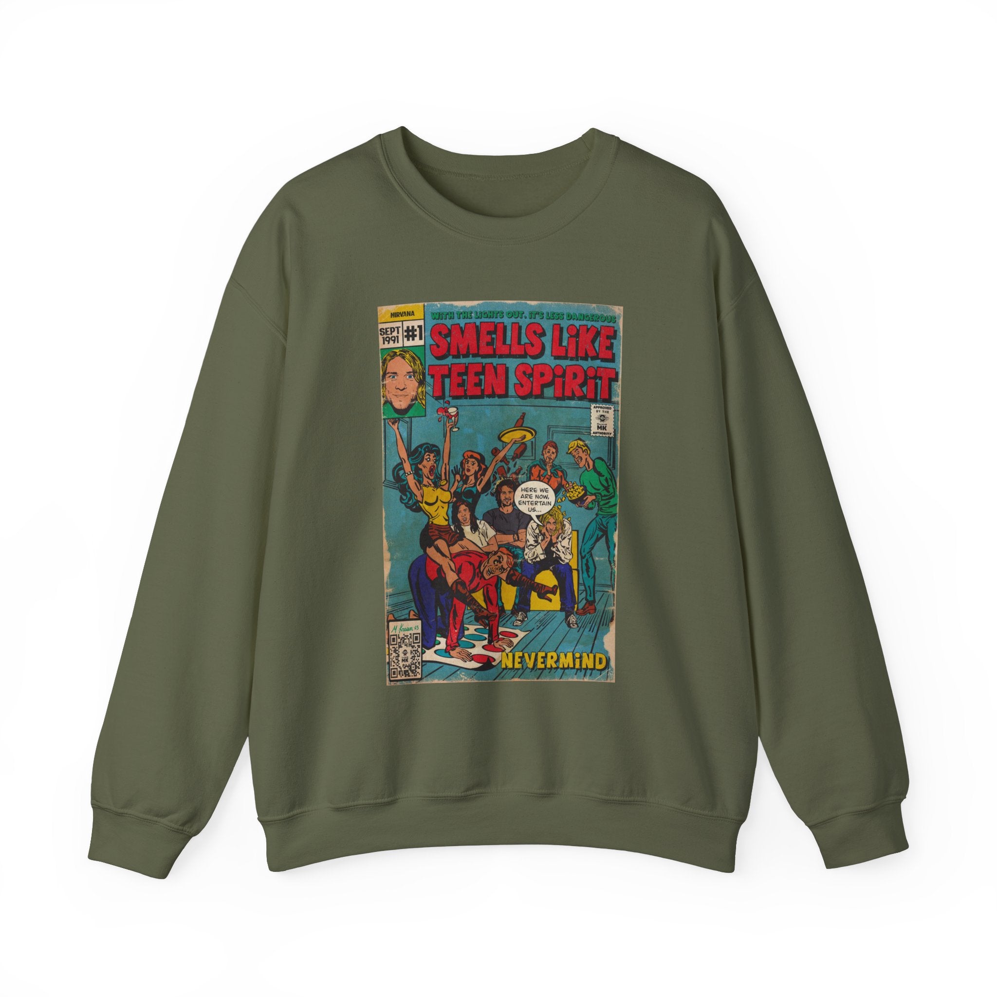Smells Like Teen Spirit -  Unisex Heavy Blend™ Crewneck Sweatshirt