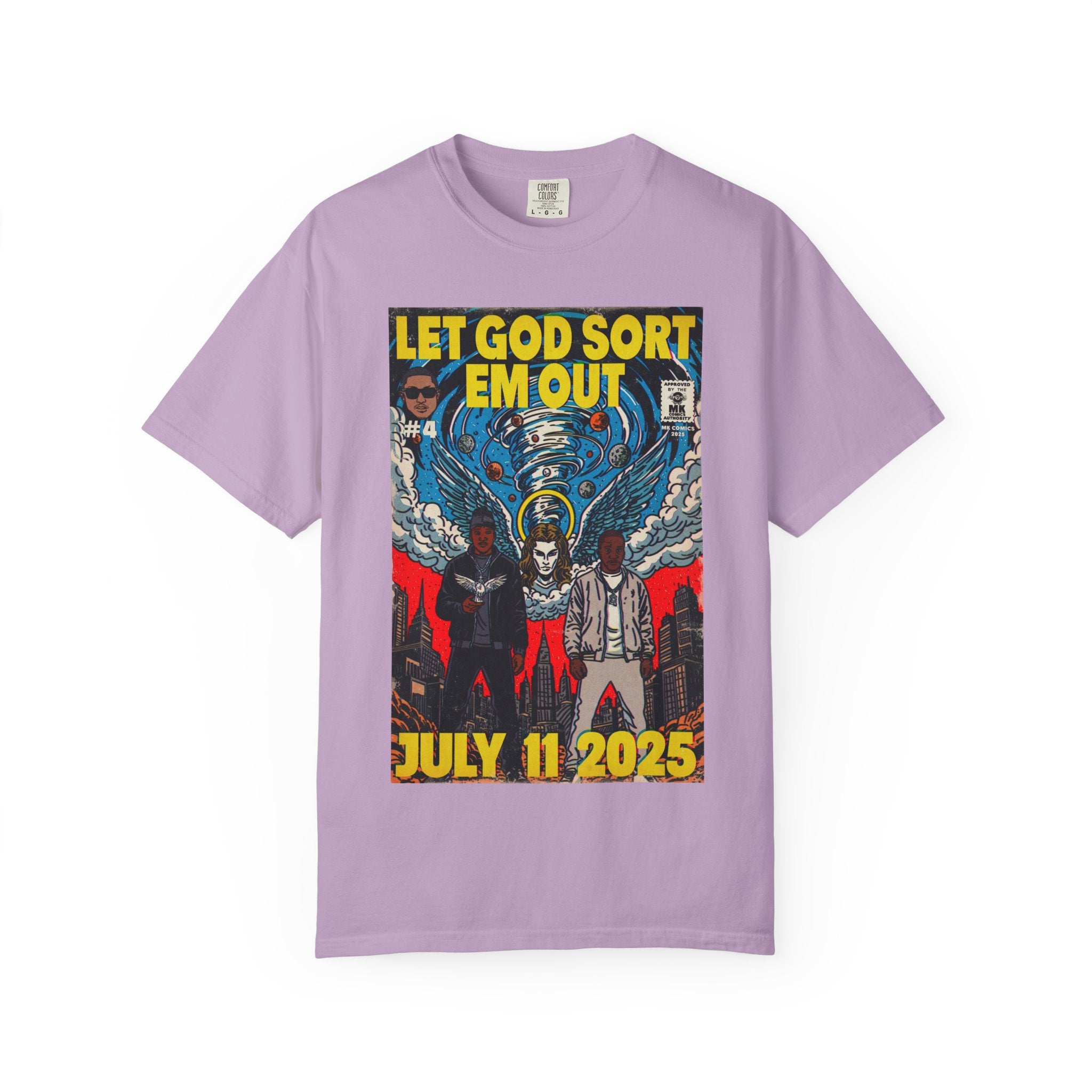 Let God Sort Em Out - Unisex Comfort Colors T-shirt