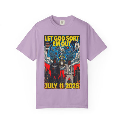 Let God Sort Em Out - Unisex Comfort Colors T-shirt