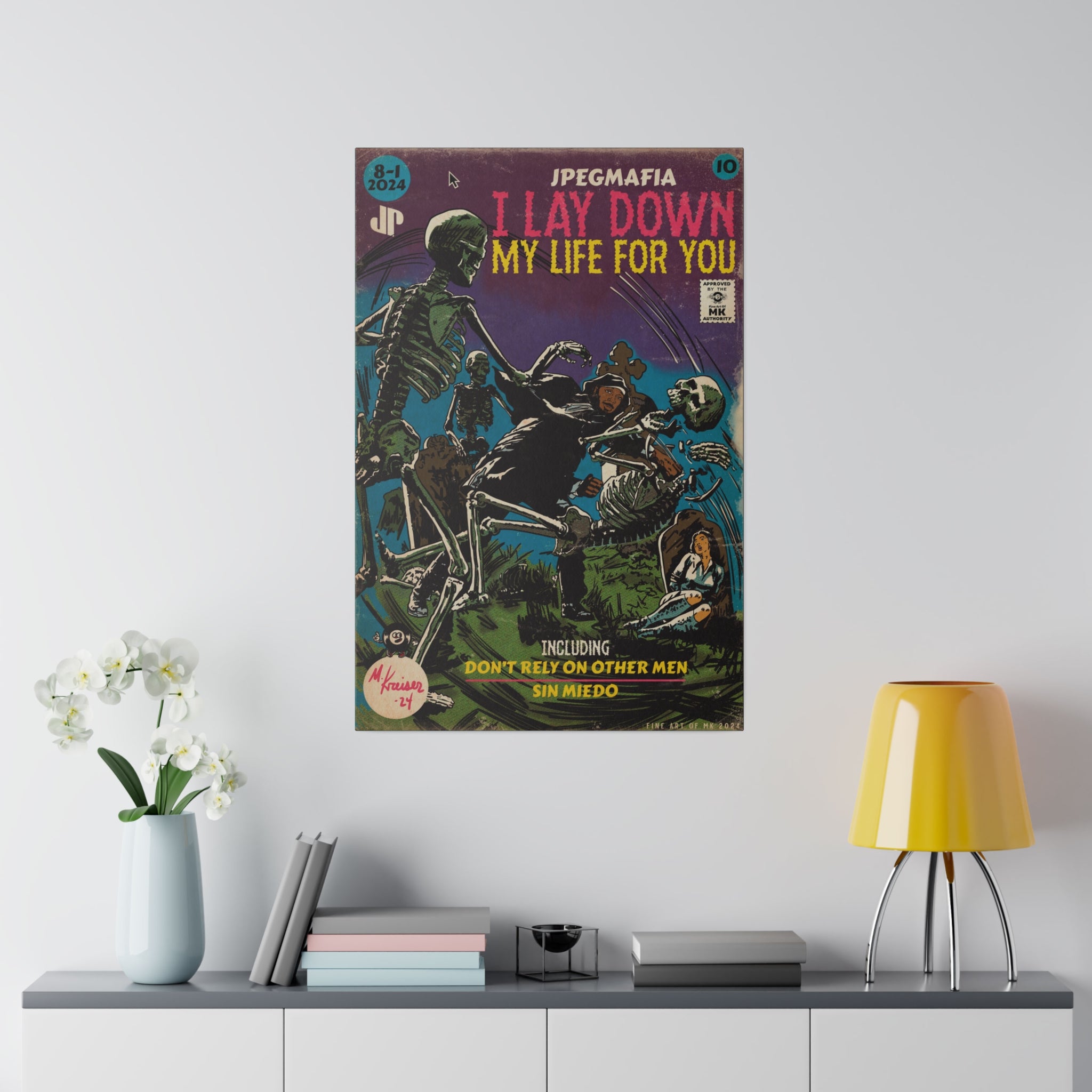 I Lay Down My Life For You - Matte Canvas, Stretched, 0.75"