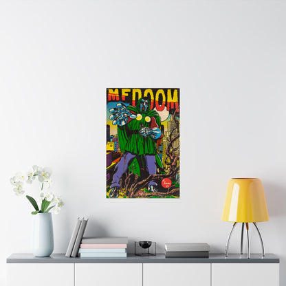 DOOM - Hip Hop Comics - Vertical Matte Poster