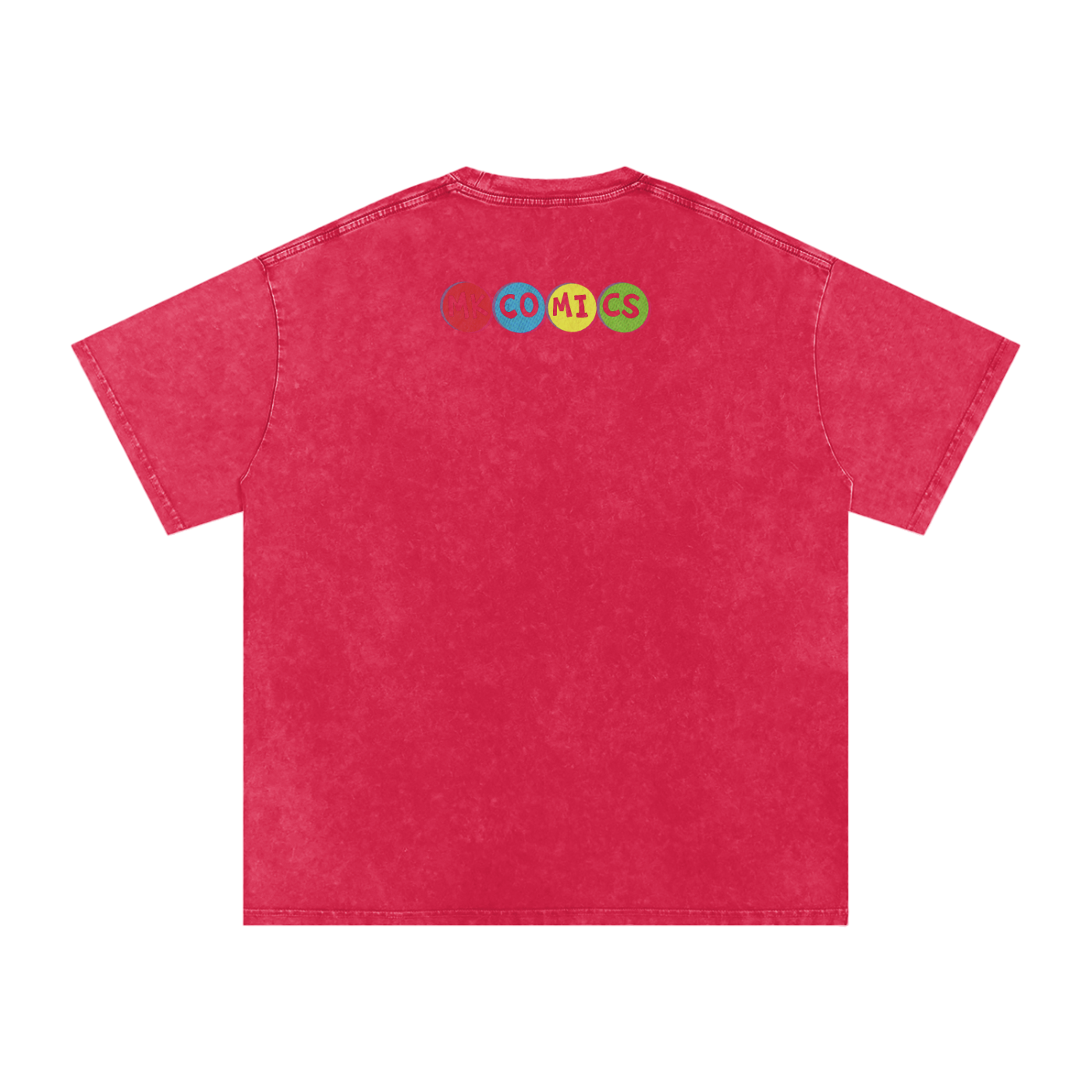 Twisted - Snow Washed Oversized Cotton T-Shirt