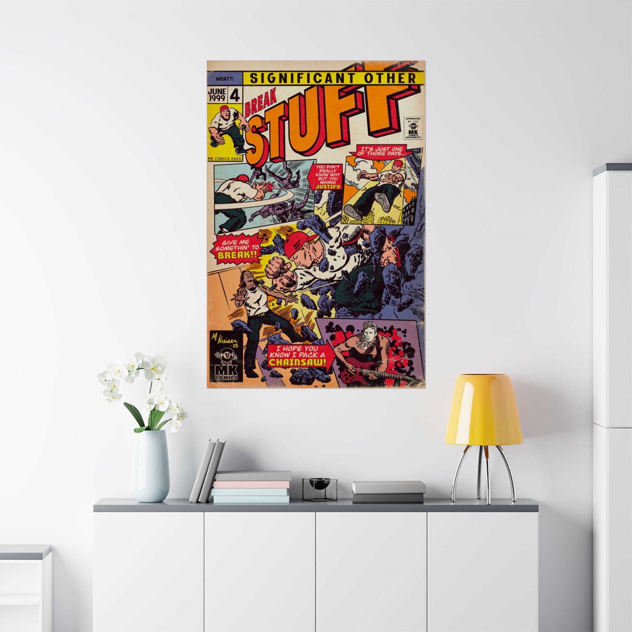 Break Stuff - Matte Vertical Posters