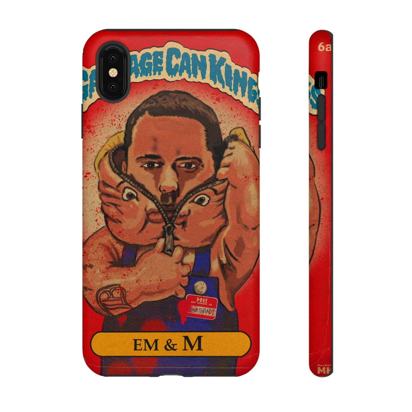 Em & M - Garbage Can Kings - Eminem - Tough Phone Cases