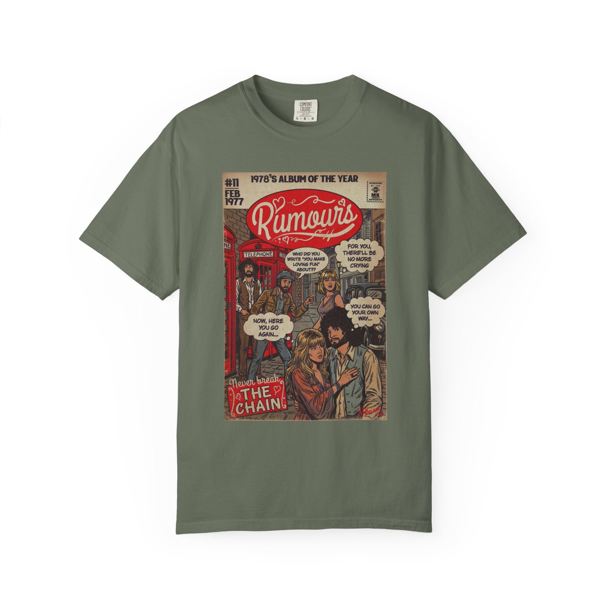 Rumours - Unisex Comfort Colors T-shirt