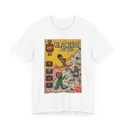 Rae, Ghost, Masta - Glaciers of Ice - Unisex Jersey Short Sleeve Tee