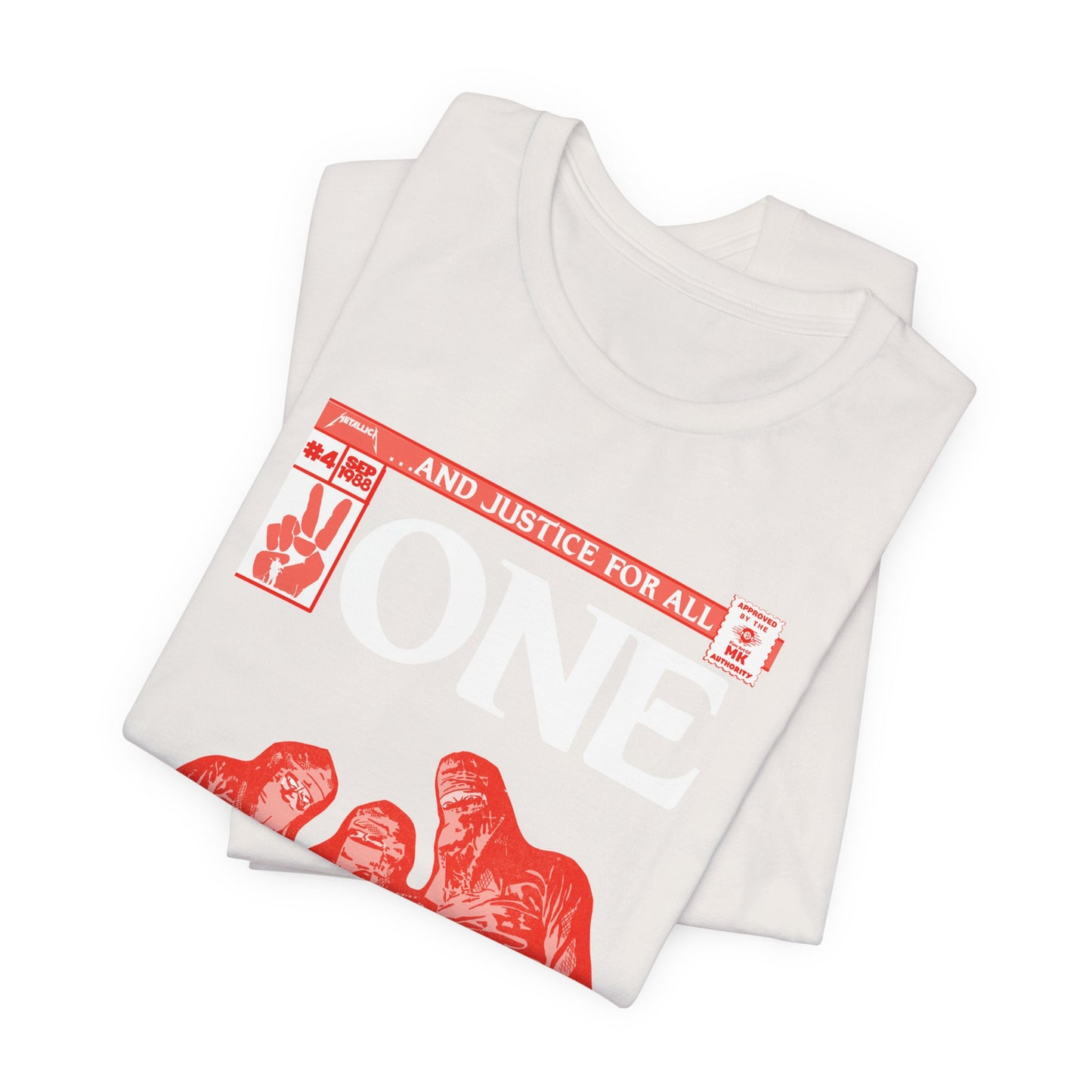 Metallica - One - RED VARIANT - Unisex Jersey Short Sleeve Tee