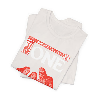Metallica - One - RED VARIANT - Unisex Jersey Short Sleeve Tee