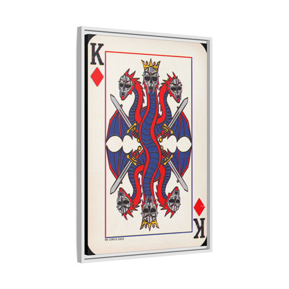 King Geedorah - Matte Canvas, Framed (Multi-color)