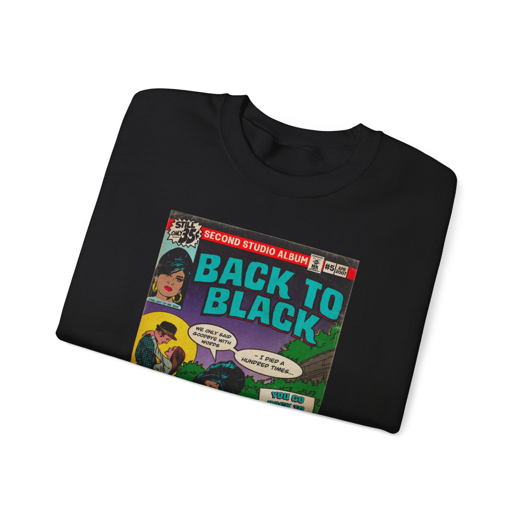 Back to Black - Unisex Heavy Blend™ Crewneck Sweatshirt