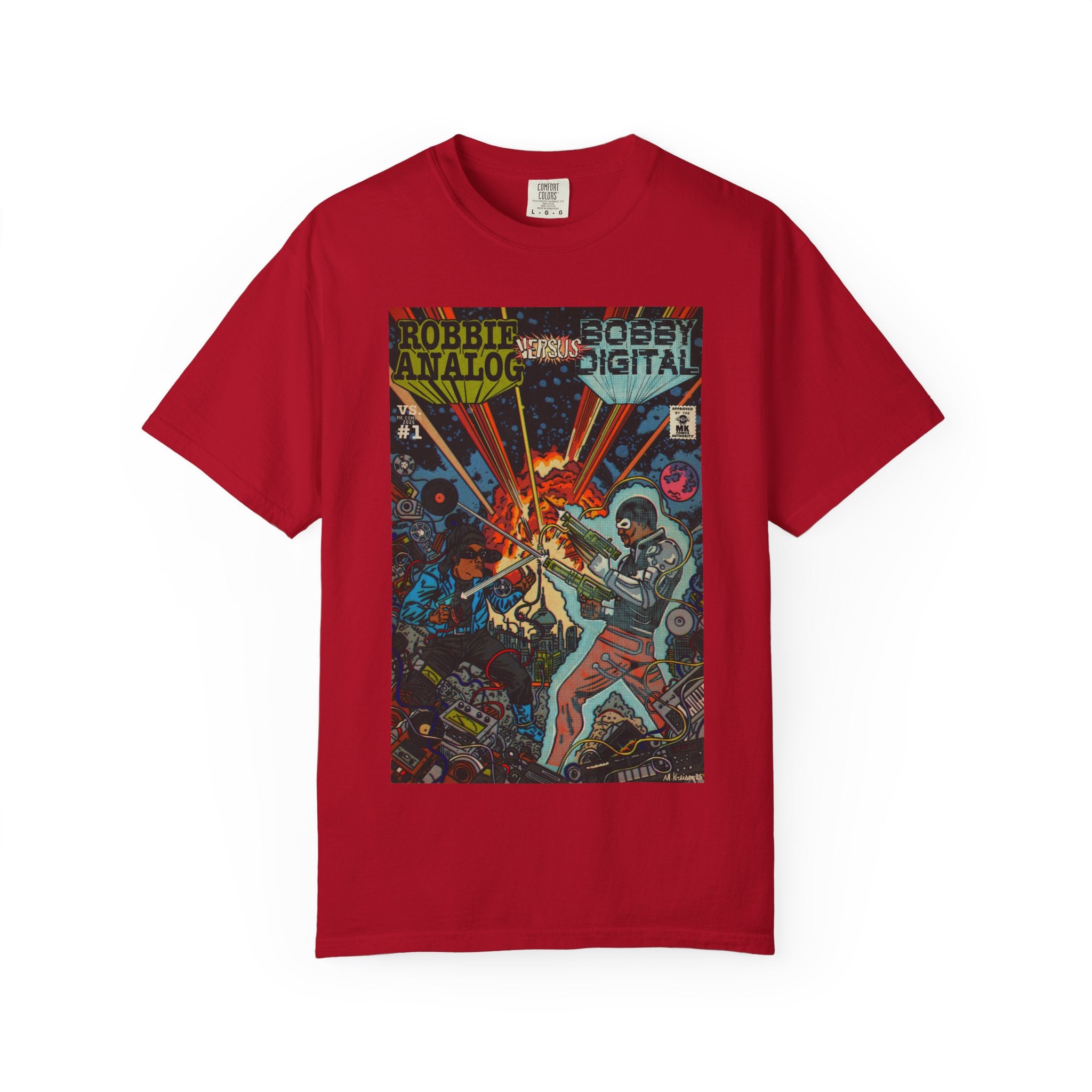 Analog vs. Digital - Unisex Comfort Colors T-shirt