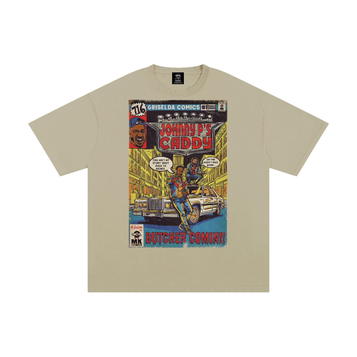 Johnny P's Caddy - Unisex Pure Cotton T-Shirt