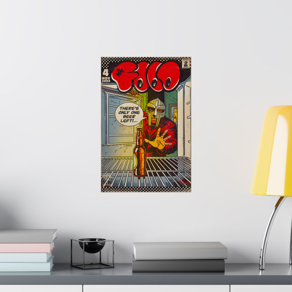 One Beer - Vertical Matte Poster