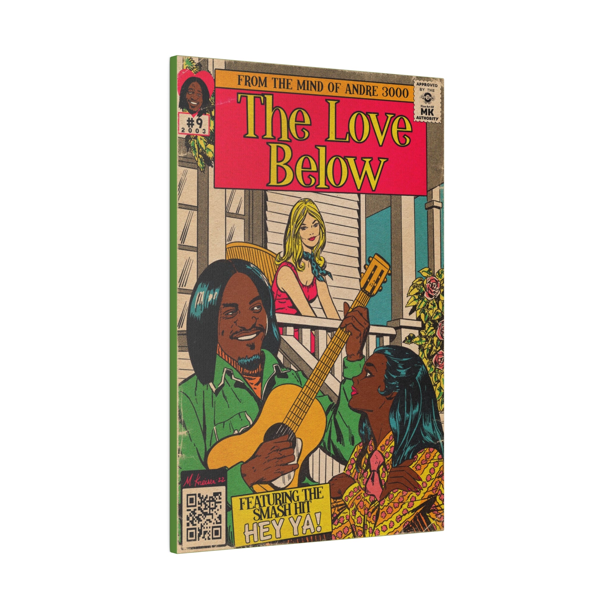 The Love Below - Matte Canvas, Stretched