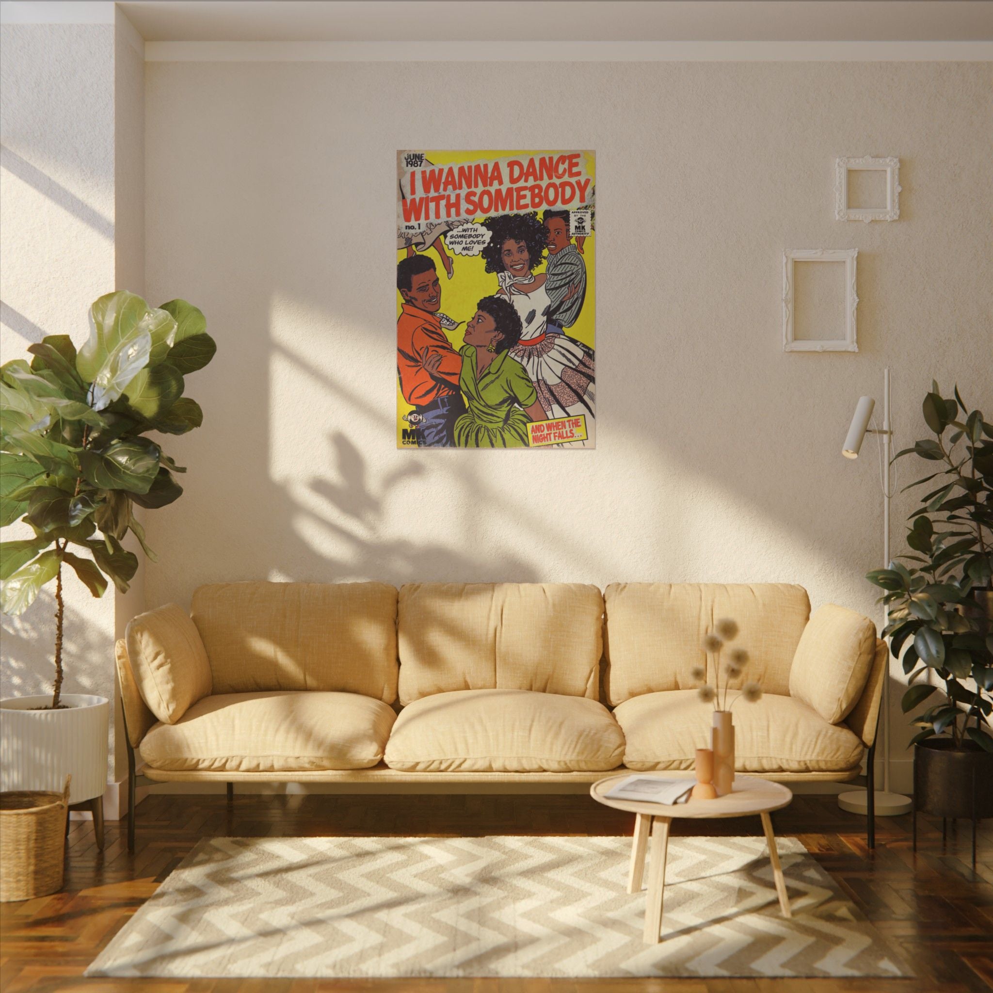 I Wanna Dance with Somebody - Matte Canvas, Stretched, 0.75" (Multi-Size)